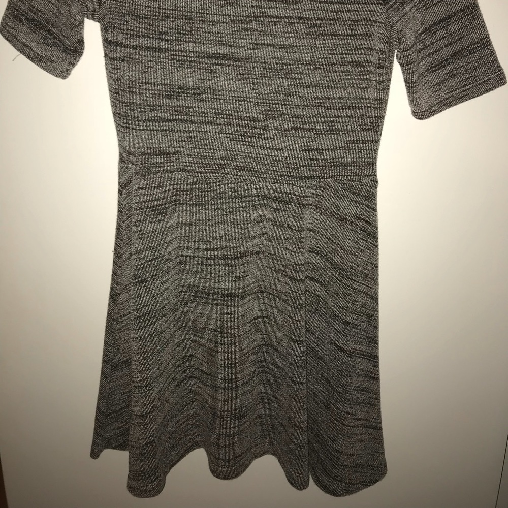 H&M Black and White Skater Skirt Dress